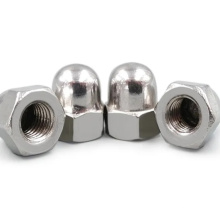 Hot sale DIN1587 stainless steel M4 cap nut